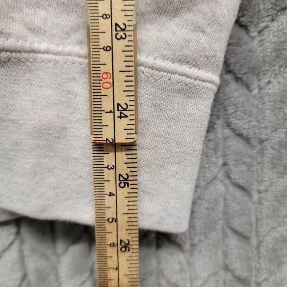 Max Foods Sweatshirt Mens Large Santee USA MADE Vintage Embroidered Gray Premium - Picture 6 of 10